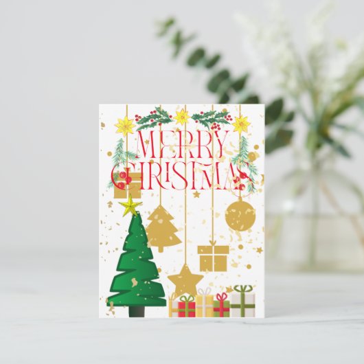 Joyeuse carte de Noël (Debout devant)