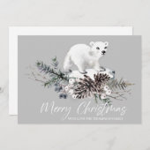 Joyeuse carte de Noël (Devant / Derrière)