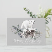 Joyeuse carte de Noël (Debout devant)