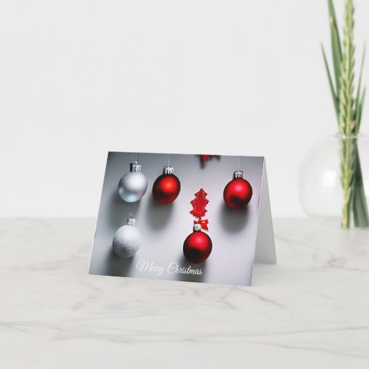 Joyeuse carte de Noël (Devant)