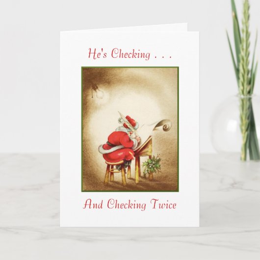 Joyeuse carte de Noël (Devant)