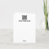 Joyeuse carte de Noël (Dos)