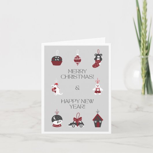 Joyeuse carte de Noël (Devant)