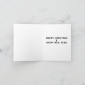 Joyeuse carte de Noël (Intérieur)