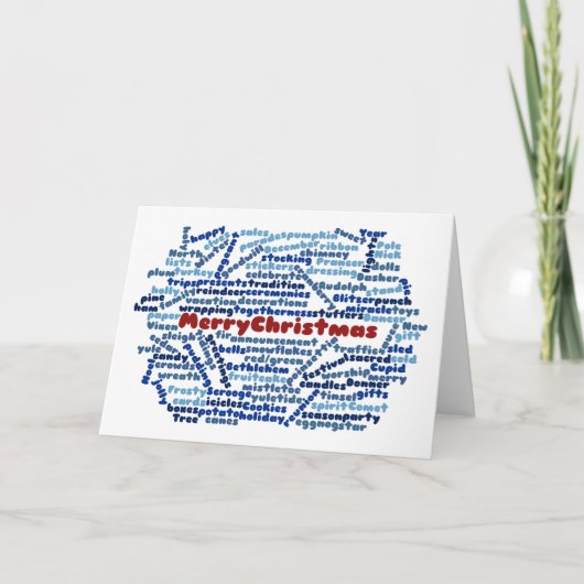 Joyeuse carte de Noël (Devant)