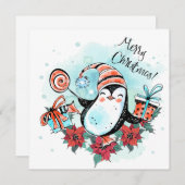 Joyeuse carte de Noël (Devant / Derrière)