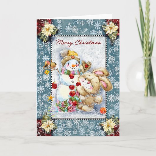 Joyeuse carte de Noël (Devant)