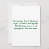 Joyeuse carte de Noël (Dos)