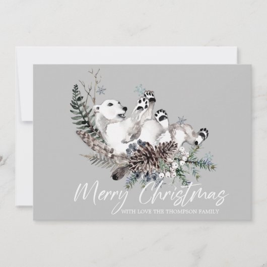 Joyeuse carte de Noël (Devant)