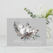 Joyeuse carte de Noël (Debout devant)