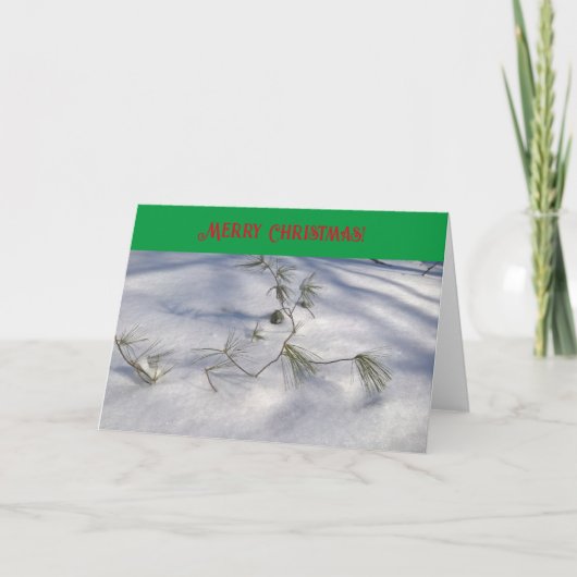 Joyeuse carte de Noël (Devant)