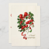 Joyeuse carte de Noël (Devant / Derrière)