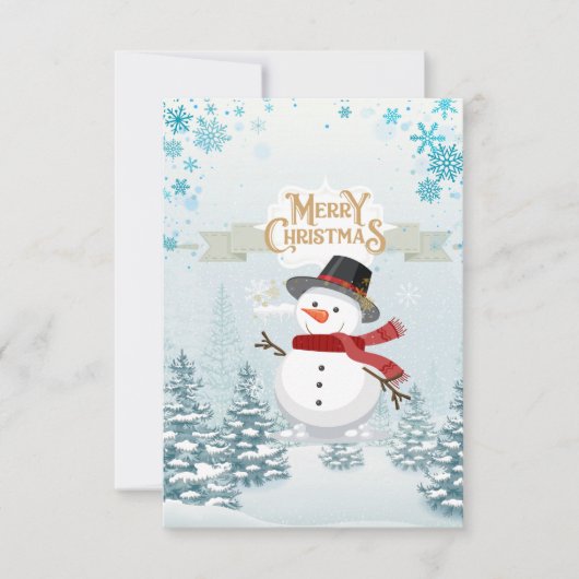 Joyeuse carte de Noël (Devant)