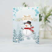 Joyeuse carte de Noël (Debout devant)