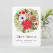 Joyeuse carte de Noël (Debout devant)