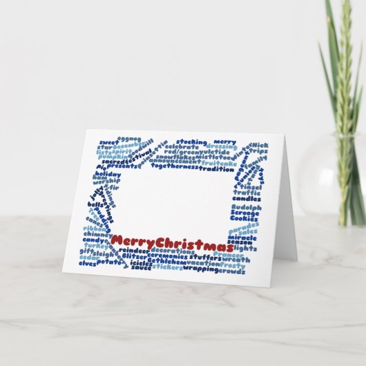 Joyeuse carte de Noël (Devant)