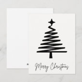 Joyeuse carte de Noël (Devant / Derrière)