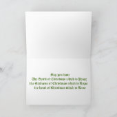 Joyeuse carte de Noël (Intérieur)