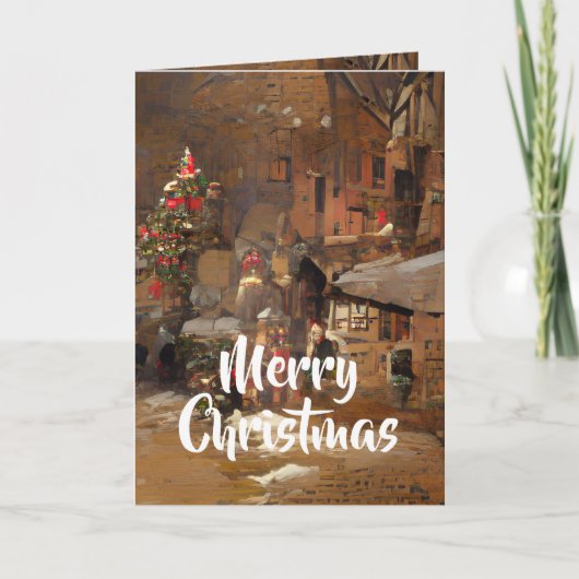 Joyeuse carte de Noël (Devant)