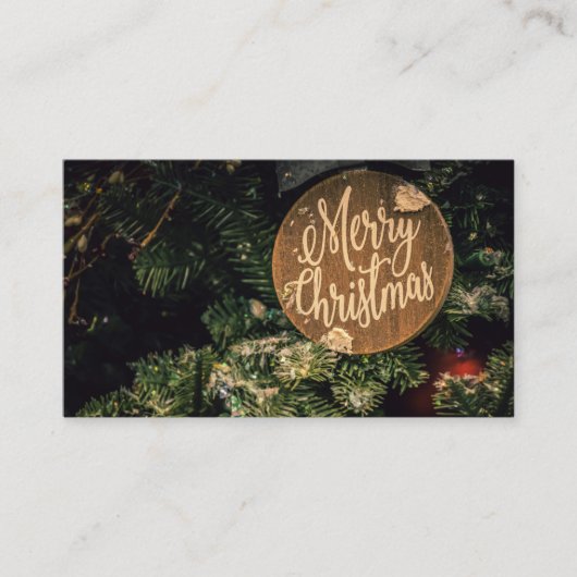 Joyeuse carte de Noël (Devant)