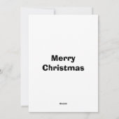 Joyeuse carte de Noël 2 (Dos)