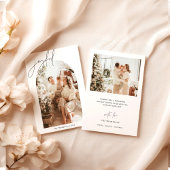 Joyeuse carte de Noël | Carte photo de vacances mo