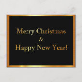 Joyeuse carte de Noël de luxe (Devant)