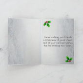 Joyeuse carte de Noël de Westie pour votre ami (Intérieur)