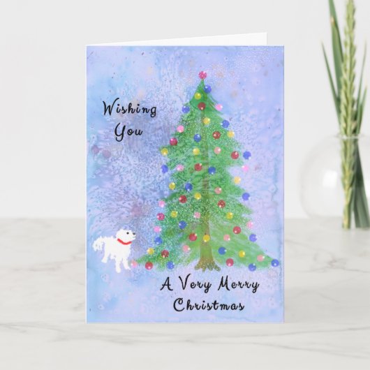 Joyeuse carte de Noël de You & Your Dog (Devant)