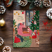 Joyeuse carte de Noël des chats