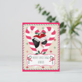 Joyeuse carte de Noël Habibi (Debout devant)