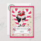 Joyeuse carte de Noël Habibi (Devant / Derrière)