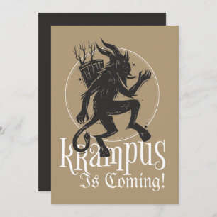 Joyeuse carte de Noël Krampus