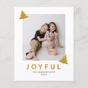 Joyeuse carte de Noël photo