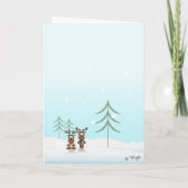 Joyeuse Carte De Noël Pour Vous Deux (Dos)