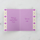 Joyeuse carte de Pâques (Intérieur)