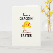 Joyeuse Carte de Pâques (Fleur jaune)