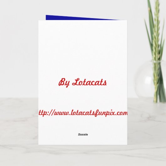 Joyeuse carte de rennes de Noël (Dos)