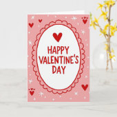 Joyeuse carte de Saint-Valentin (Fleur jaune)