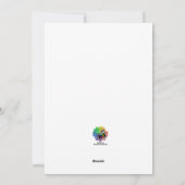 Joyeuse carte de Saint-Valentin à plat (Dos)