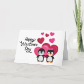 Joyeuse carte de Saint-Valentin pliée pour les fêt (Devant)