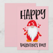 Joyeuse carte de vacances de la Saint-Valentin Gno (Devant / Derrière)