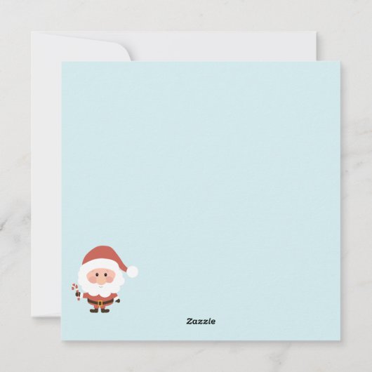 Joyeuse carte de vacances Slothmas (Dos)