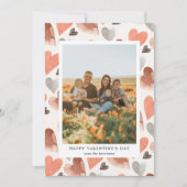 Joyeuse carte de voeux de la Saint-Valentin avec p (Devant)