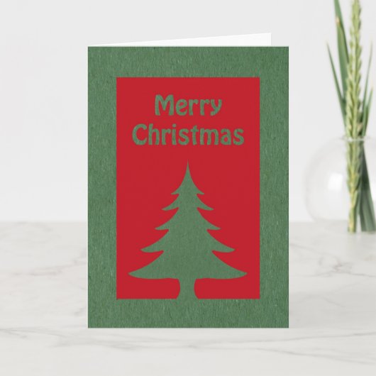 Joyeuse carte de voeux de Noël (Devant)
