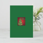 Joyeuse carte de voeux de Noël (Debout devant)