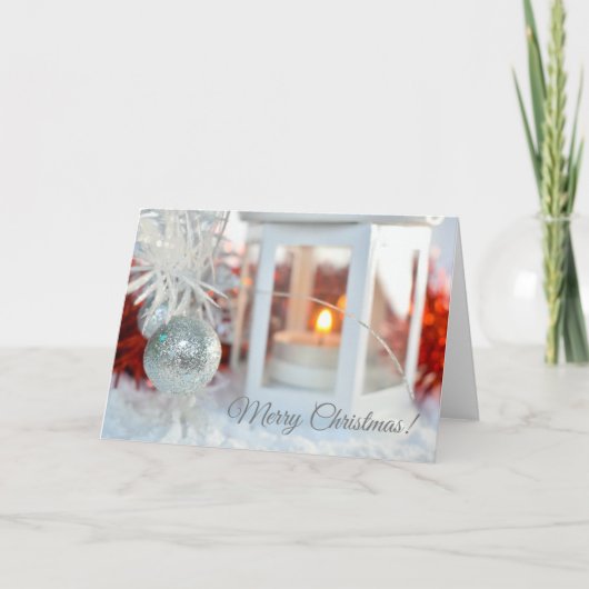 Joyeuse carte de voeux de Noël (Devant)