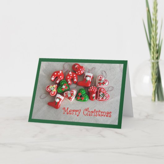Joyeuse carte de voeux de Noël (Devant)