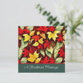 Joyeuse carte de voeux de Noël (Debout devant)