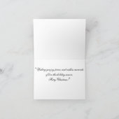 Joyeuse carte de voeux de Noël (Intérieur)